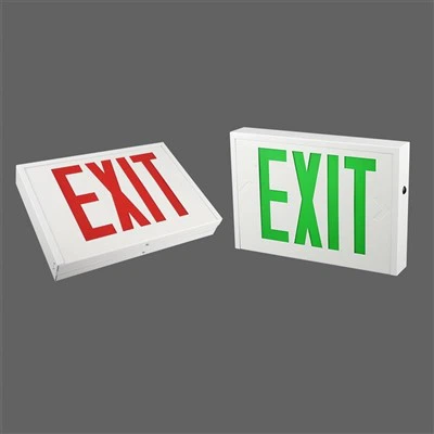Punainen tai vihreä poistumismerkkivalo